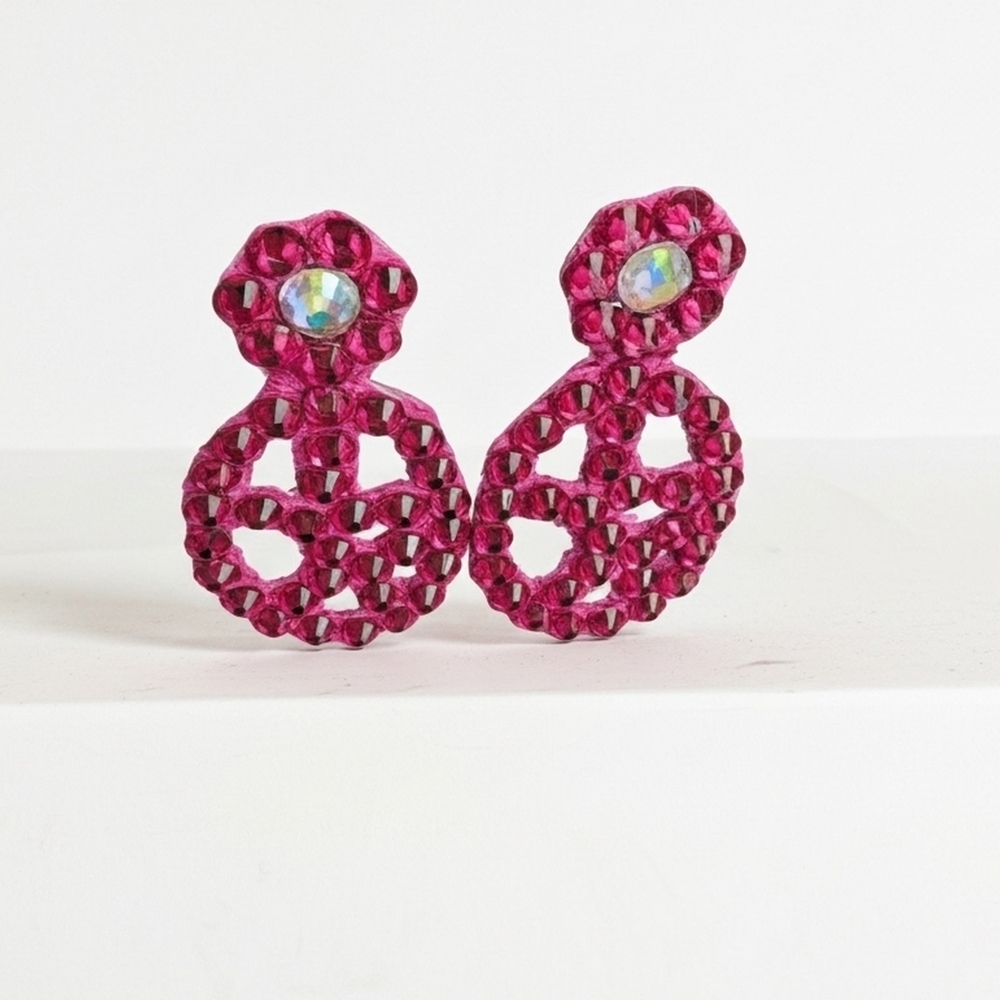 Ballroom/Performance Rhinestone Earrings